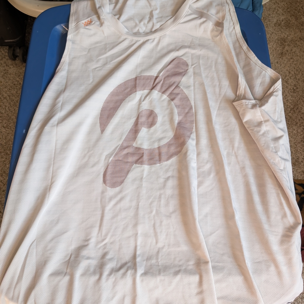 Peloton White Sleeveless Top